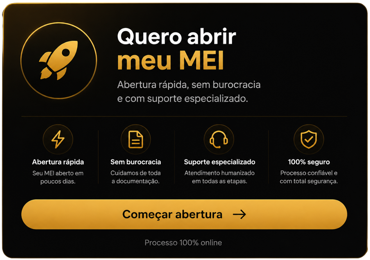 Quero abrir meu MEI. Comecar abertura.